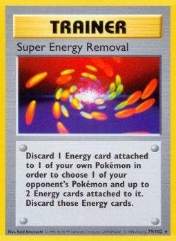 Super Energy Removal #79 Pokemon Base Set