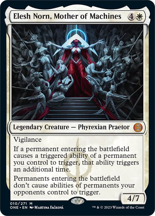 Elesh Norn, Mother of Machines - Phyrexia: All Will Be One (ONE) FOIL