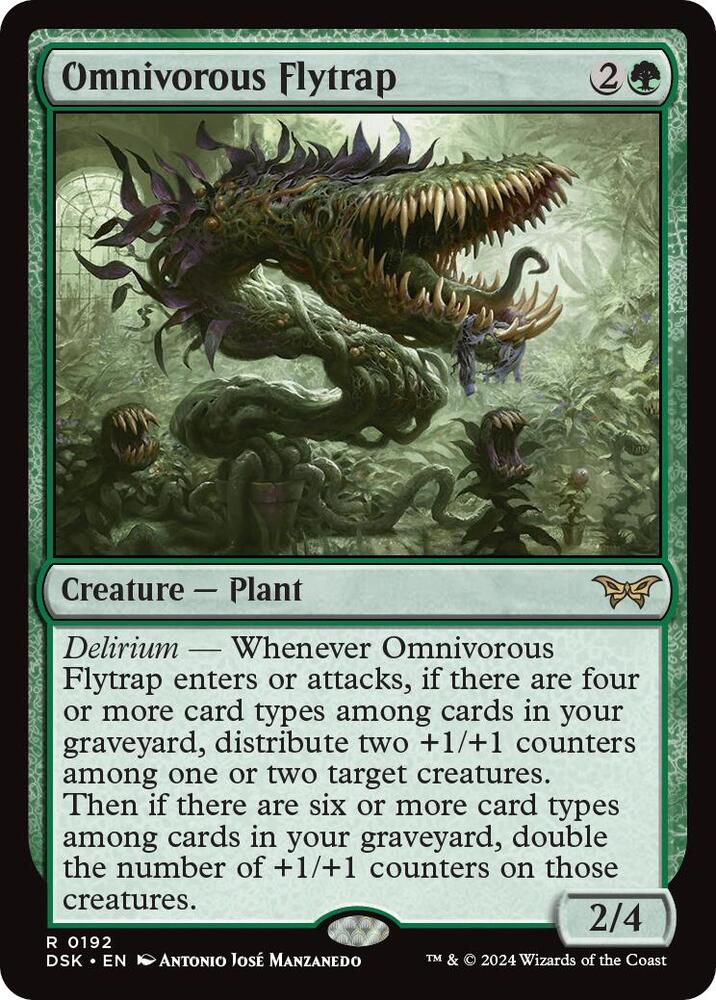 Omnivorous Flytrap - Duskmourn: House of Horror (DSK)