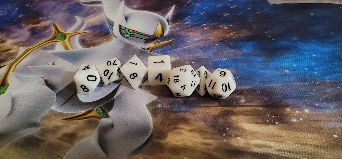 MARBLED PEARLESCENT DICE