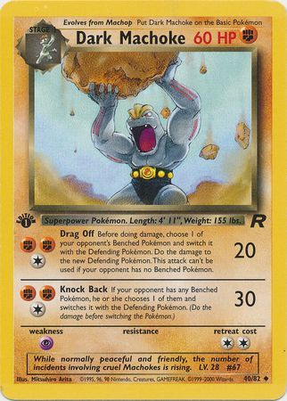 Dark Machoke [1st Edition] #40