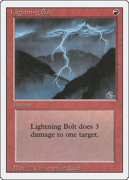 Lightning Bolt - Revised Edition (3ED)