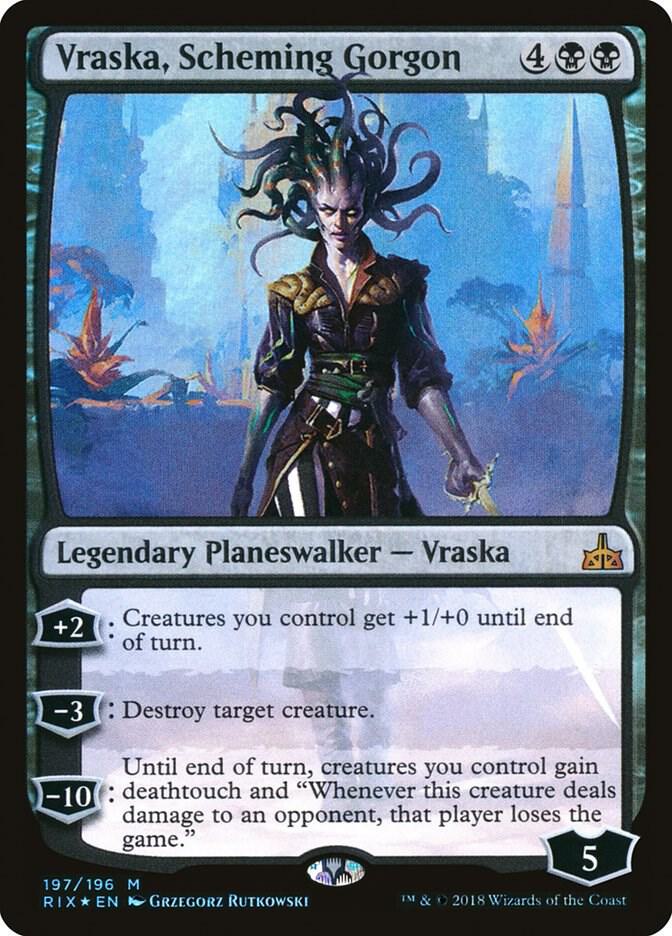 Vraska, Scheming Gorgon - Rivals of Ixalan (RIX)