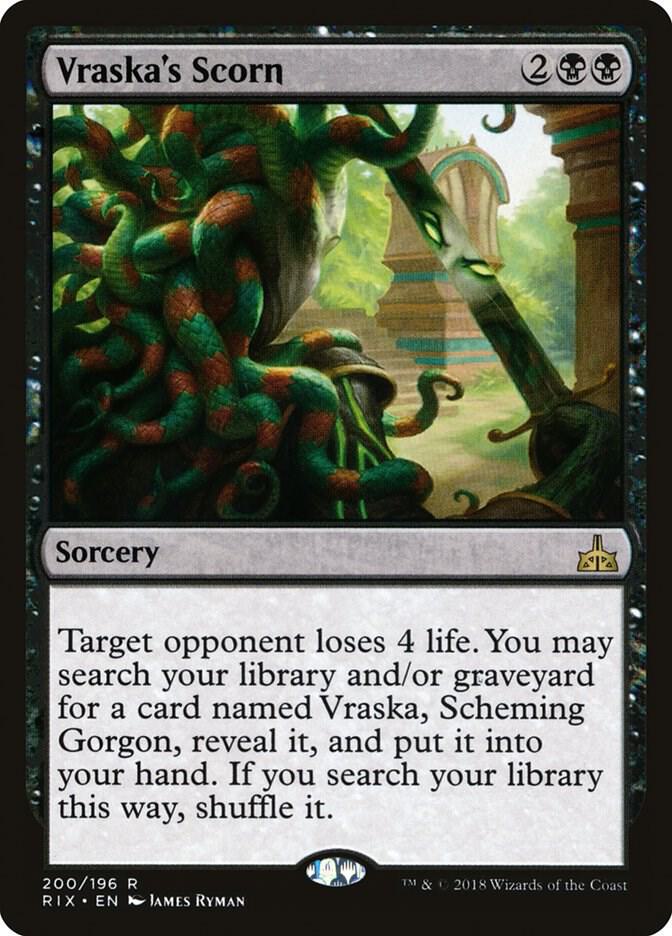 Vraska's Scorn - Rivals of Ixalan (RIX)