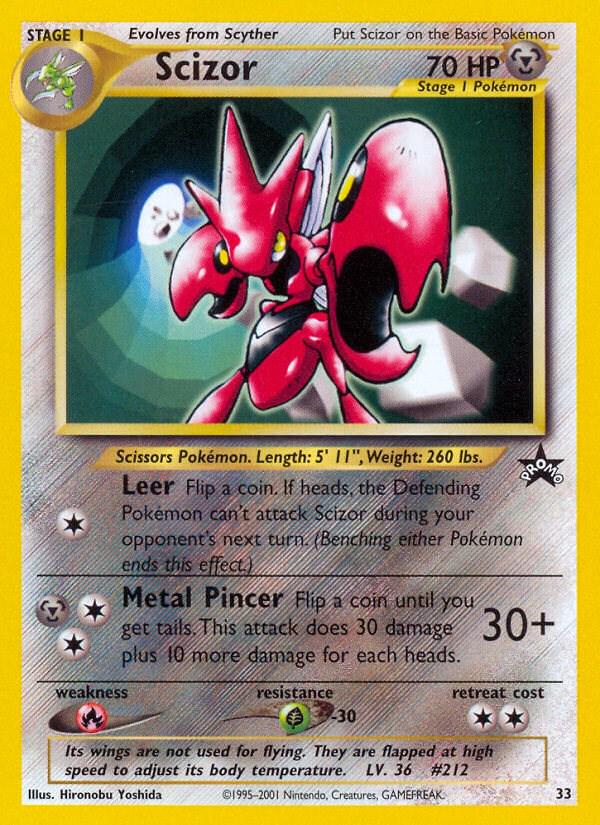 Scizor #33 Pokemon Promo