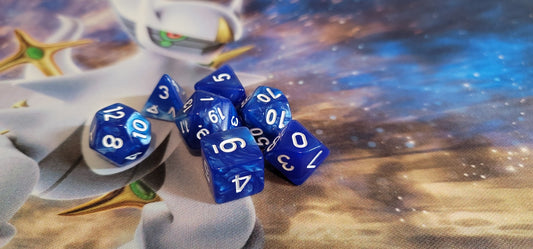 MARBLED PEARLESCENT DICE