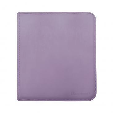 Vivid 12-Pocket Zippered PRO-Binder - Purple