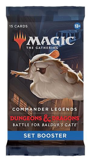 MTG Commander Legends D&D Battle For Baldur’s Gate set booster