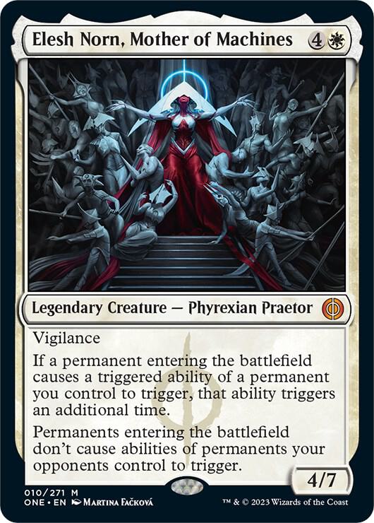 Elesh Norn, Mother of Machines - Phyrexia: All Will Be One (ONE) FOIL