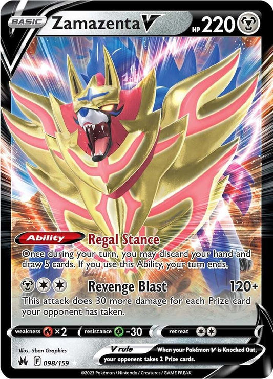 Zamazenta V - Crown Zenith (CRZ)