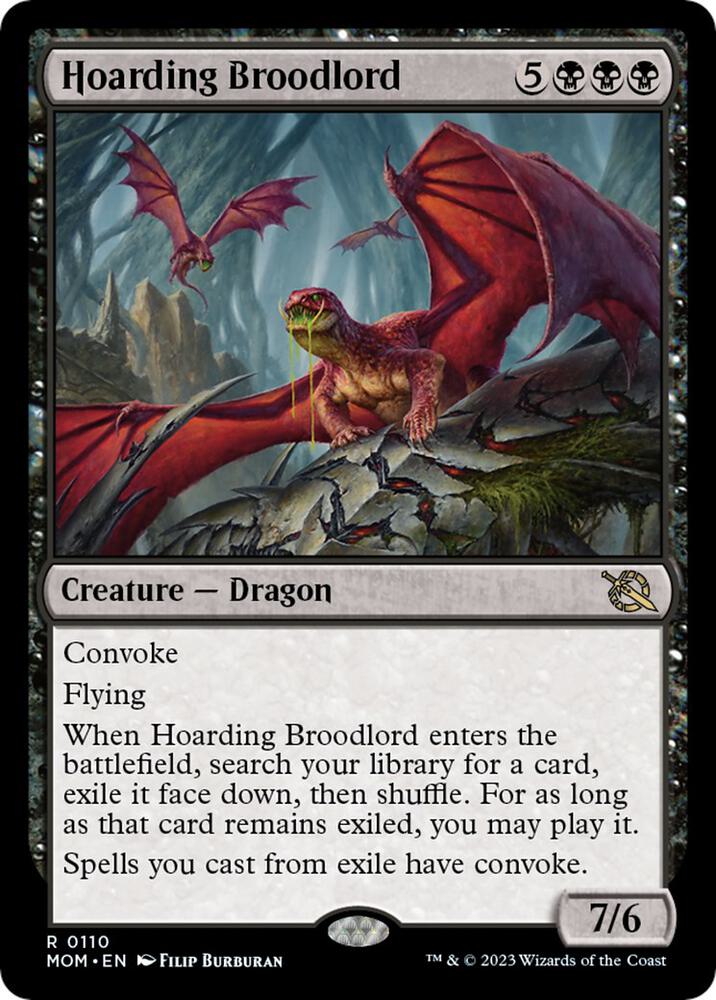 Hoarding Broodlord foil - March of the Machine