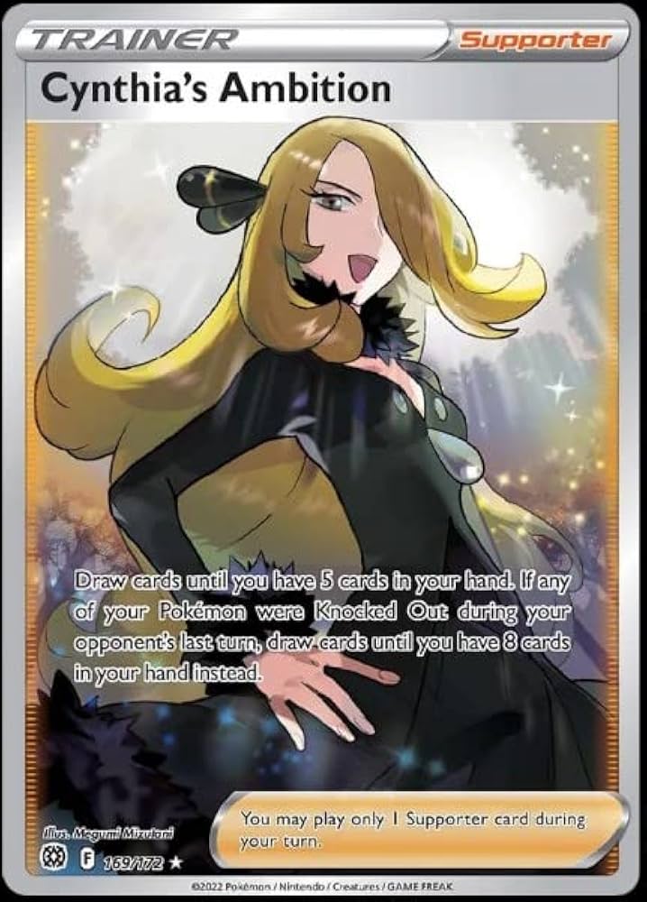 Cynthia's Ambition #169 Pokemon Brilliant Stars