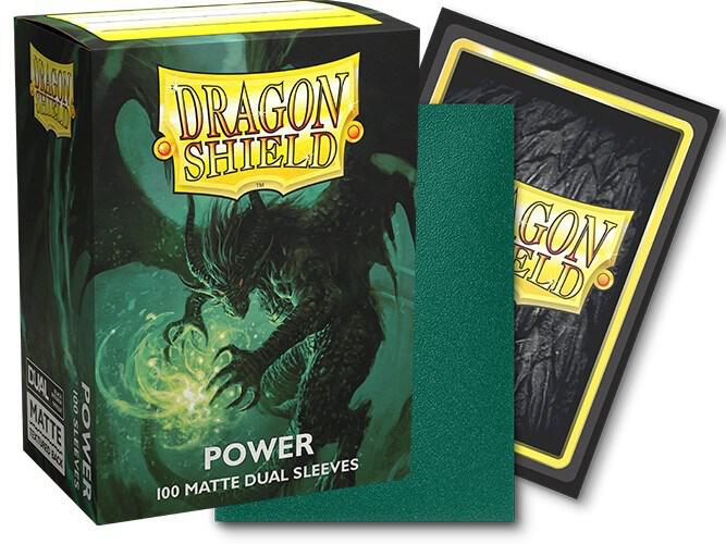 Dragon Shield Dual Matte Standard Sleeves - Power (100-Pack) - Dragon Shield Card Sleeves