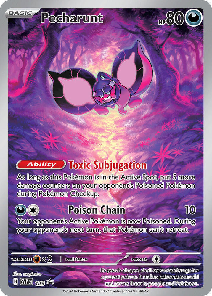 Pecharunt - 129 - SV: Scarlet & Violet Promo Cards (SVP)