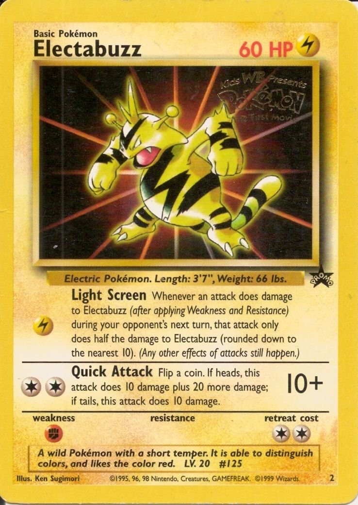 Electabuzz #2 Pokemon Promo