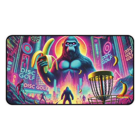 Disc Golf Gorilla PLAY Mat - Vibrant Gaming Mouse Pad for Players