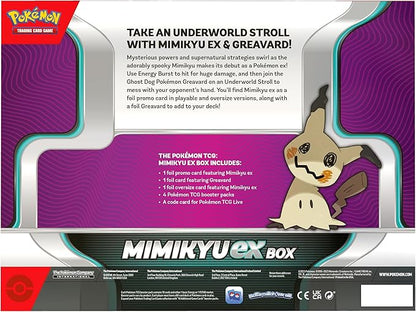 Pokemon TCG: Mimikyu ex Box