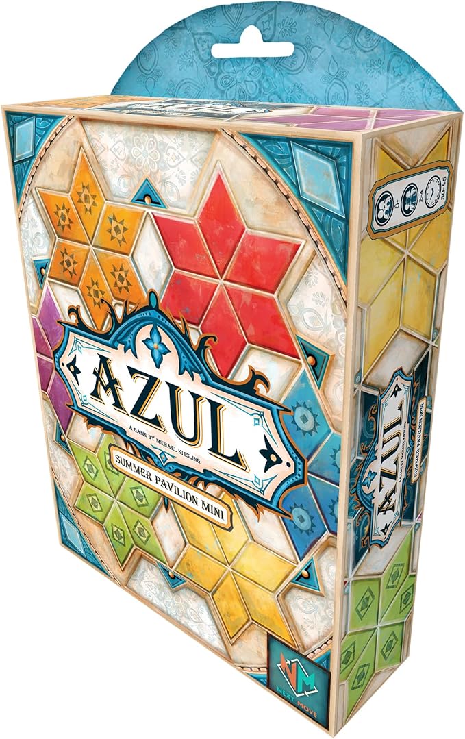 Azul Summer Pavilion Mini Board Game - Portable Travel Edition