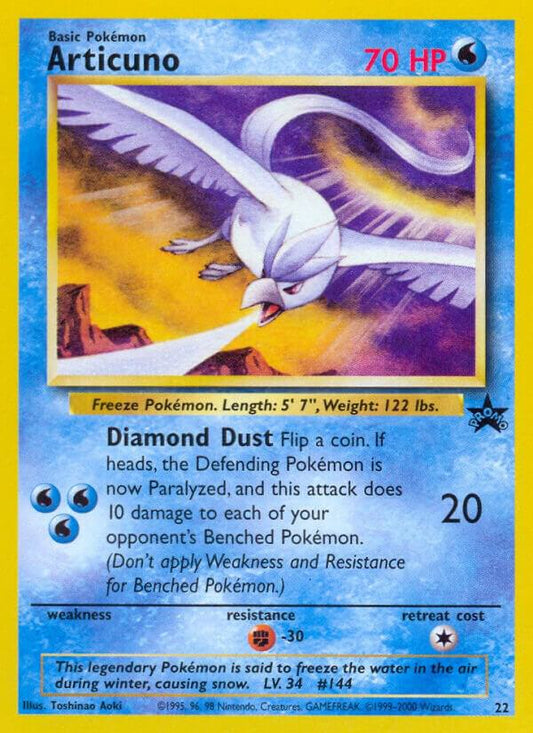 Articuno #22 Pokemon Promo