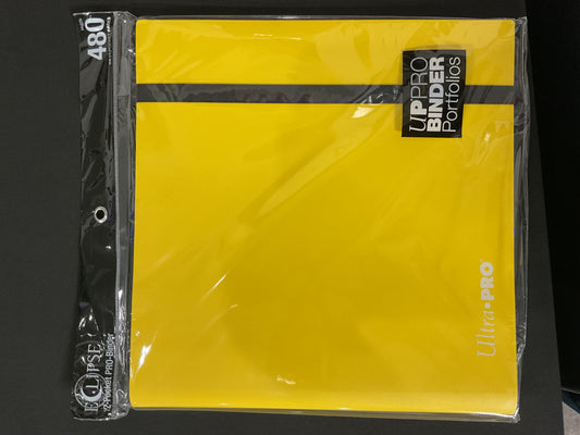 Ultra Pro 24 pocket yellow
