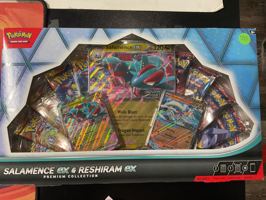 Salamance Reshiram EX Box