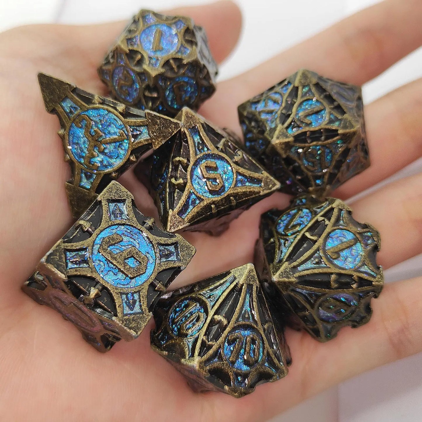 Metal Dice Set